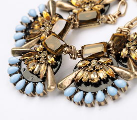 復古水晶多吊墜花朵毛衣項鏈 歐美時尚飾品廠家直銷的魅力與搭配藝術